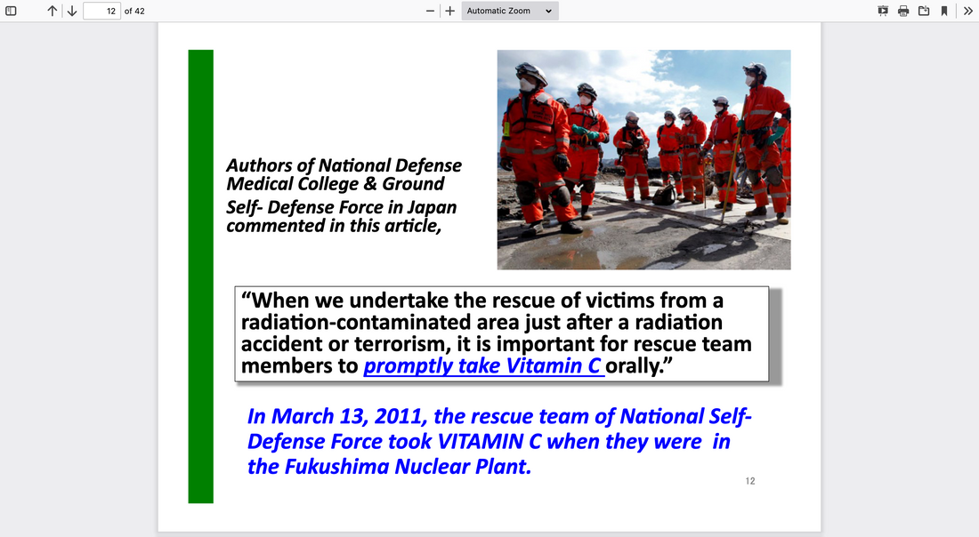 Vit.C Proven to Help Protect Fukushima Victims from Radiation-2012
