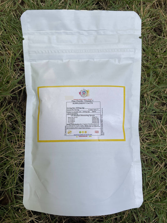 100g Fine Powder Vitamin C (1g scoop included)